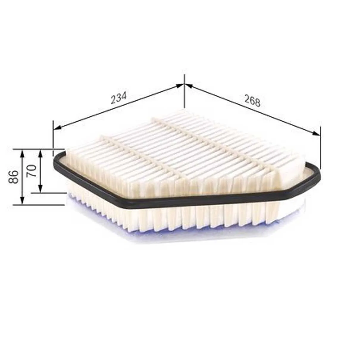 Loftsía - Bosch Air Filter S 0171, viðbótarmynd 2