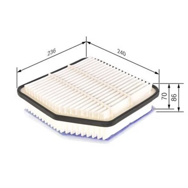 Loftsía - Bosch Air Filter S 0176, viðbótarmynd 2