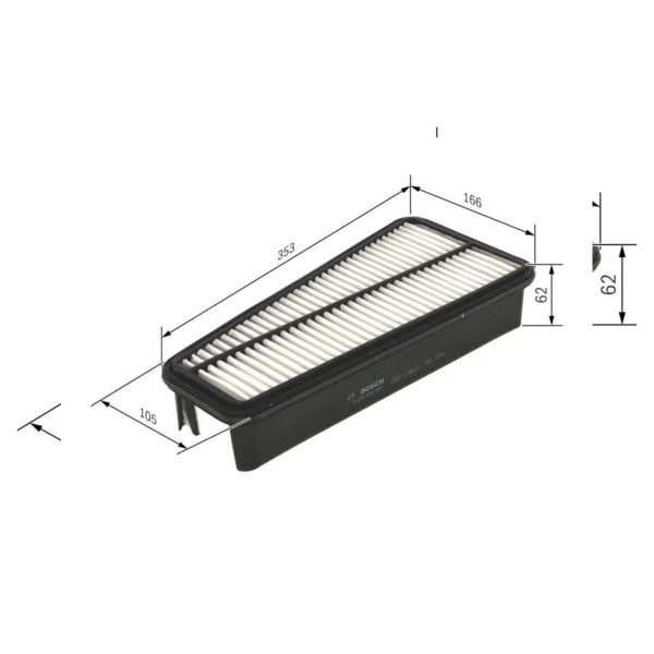 Loftsía - Bosch Air Filter S 0302