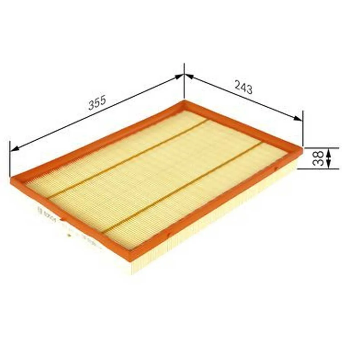 Loftsía - Bosch Air Filter S 0381, viðbótarmynd 2