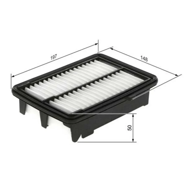 Loftsía - Bosch Air Filter S 0384, viðbótarmynd 2