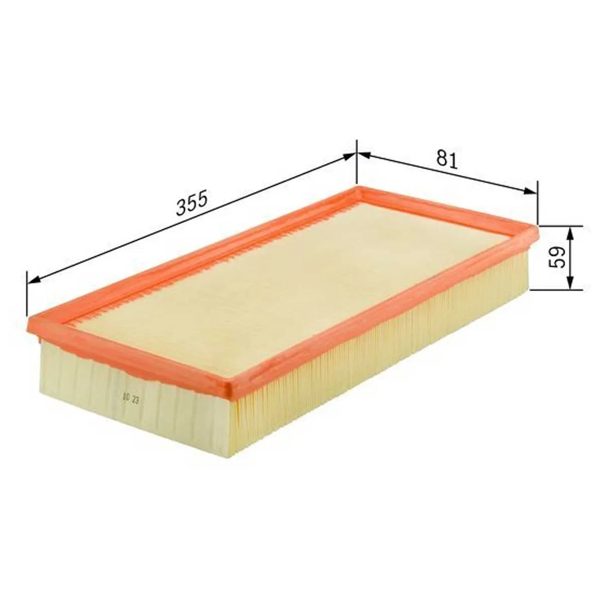 Loftsía - Bosch Air Filter S 0387, viðbótarmynd 2