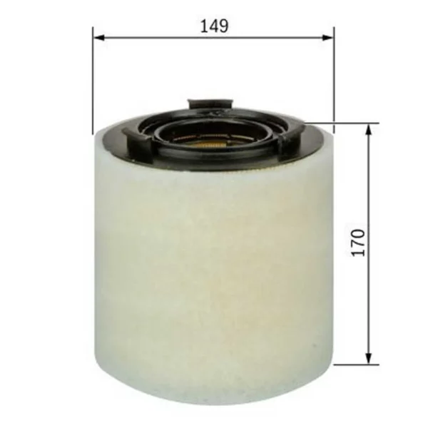 Loftsía - Bosch Air Filter S 0391, viðbótarmynd 2