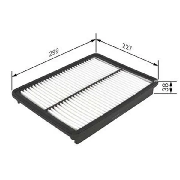 Loftsía - Bosch Air Filter S 0448, viðbótarmynd 2