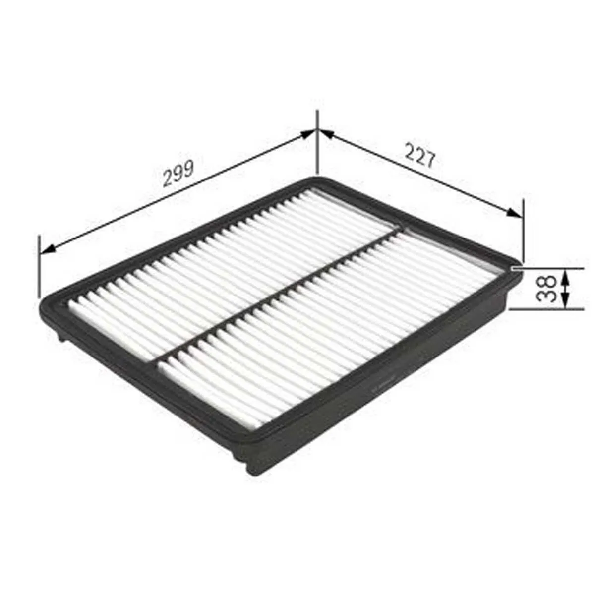 Loftsía - Bosch Air Filter S 0448, viðbótarmynd 2
