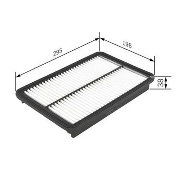 Loftsía - Bosch Air Filter S 0481, viðbótarmynd 2