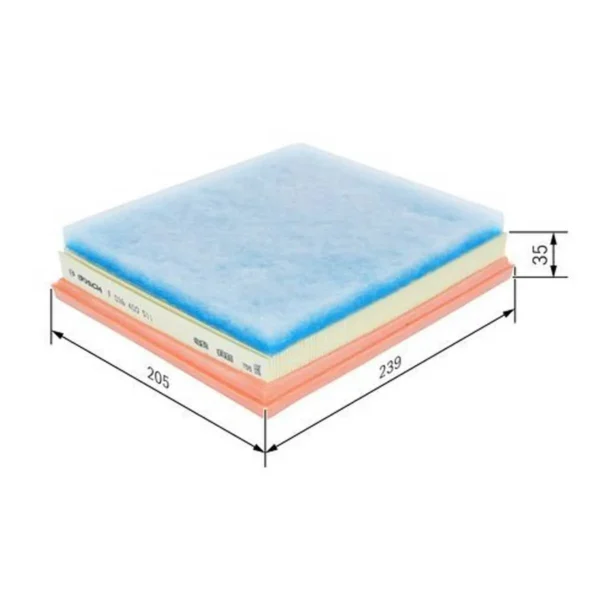 Loftsía - Bosch Air Filter S 0511, viðbótarmynd 2