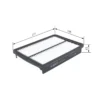 Loftsía - Bosch Air Filter S 0547
