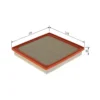 Loftsía - Bosch Air Filter S 0743