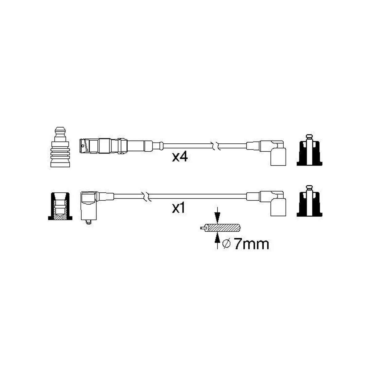 Kertaþráðasett Bosch B 333 - Image 2