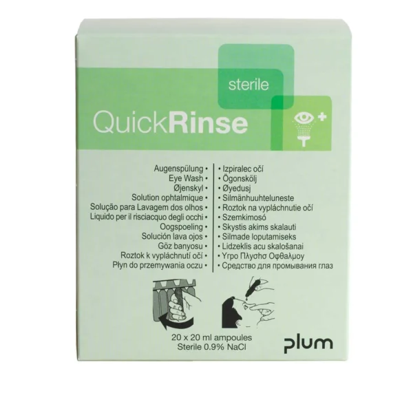 Augnskol áfylling QuickRinse 5x20 ml - Image 2