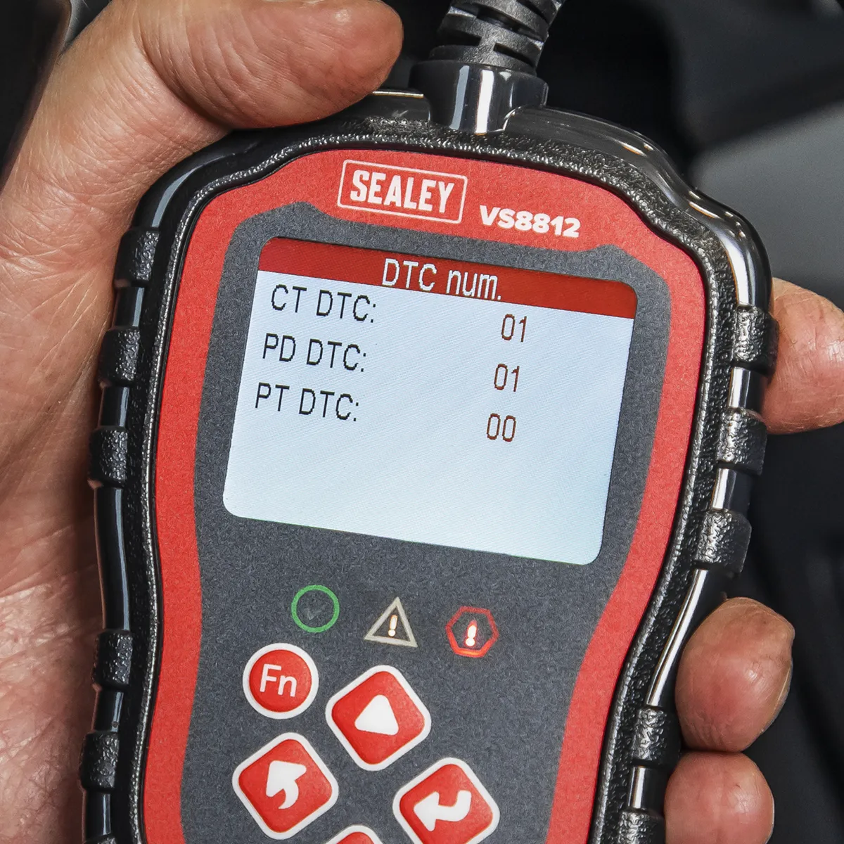 Sealey VS8812 EOBD/OBDII bilanagreiningartæki fyrir samhæfða bíla.