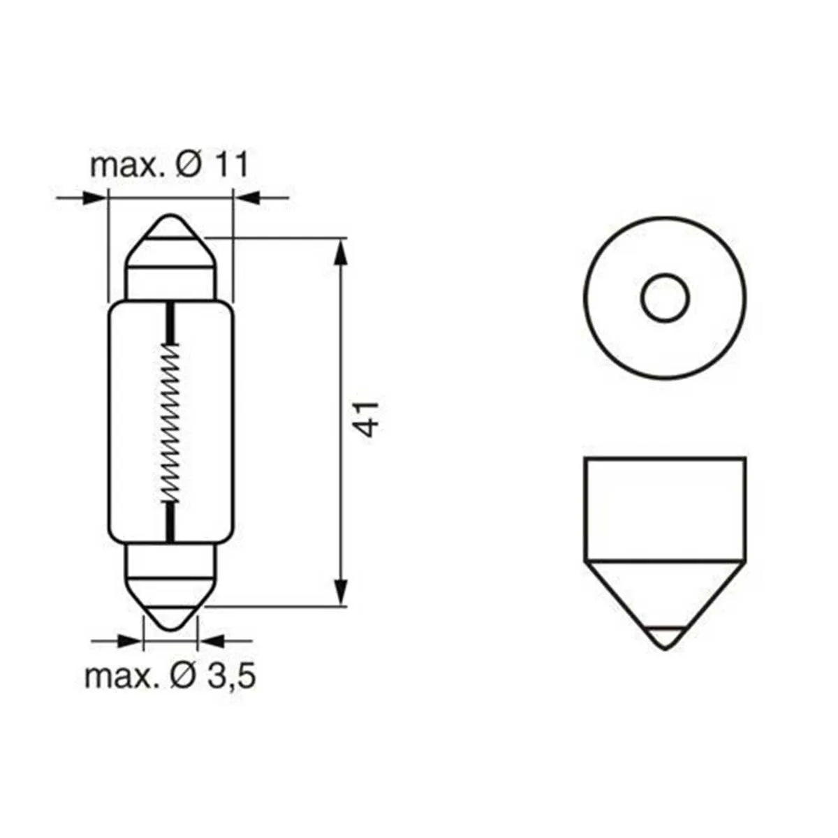 Pera 10W 12V pylsupera ECO - Image 2