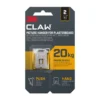 Pakkning með tveimur 3M CLAW myndahengjum fyrir gifsveggi, merktum 20 kg.