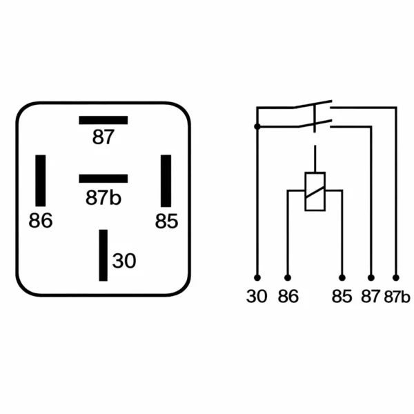 Relay 24V 10A 5 pinna - Image 6