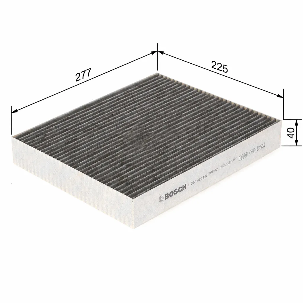 Miðstöðvarsía R 5552, viðbótarmynd 2