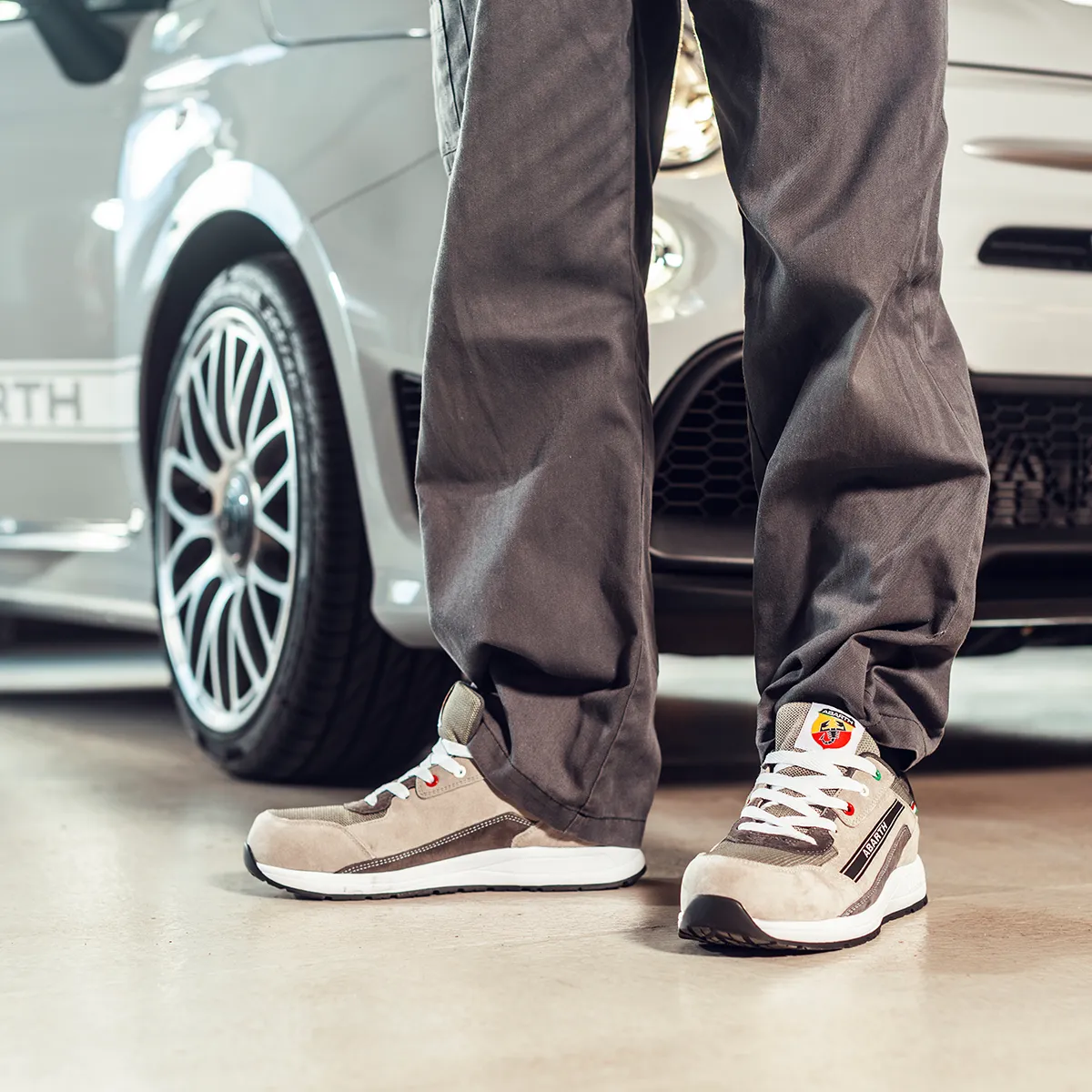 Abarth 595 Grey — við notkun