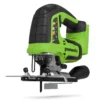Greenworks 24V stingsög – stingsög séð að framan