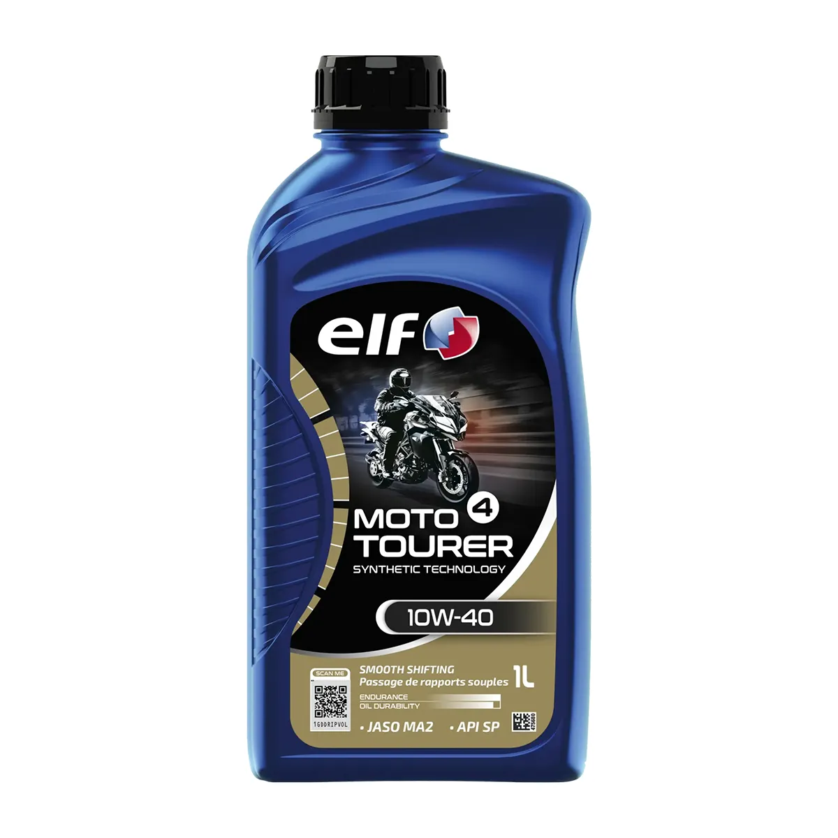 ELF Moto 4 Tourer 10W-40 semi synþetísk smurolía