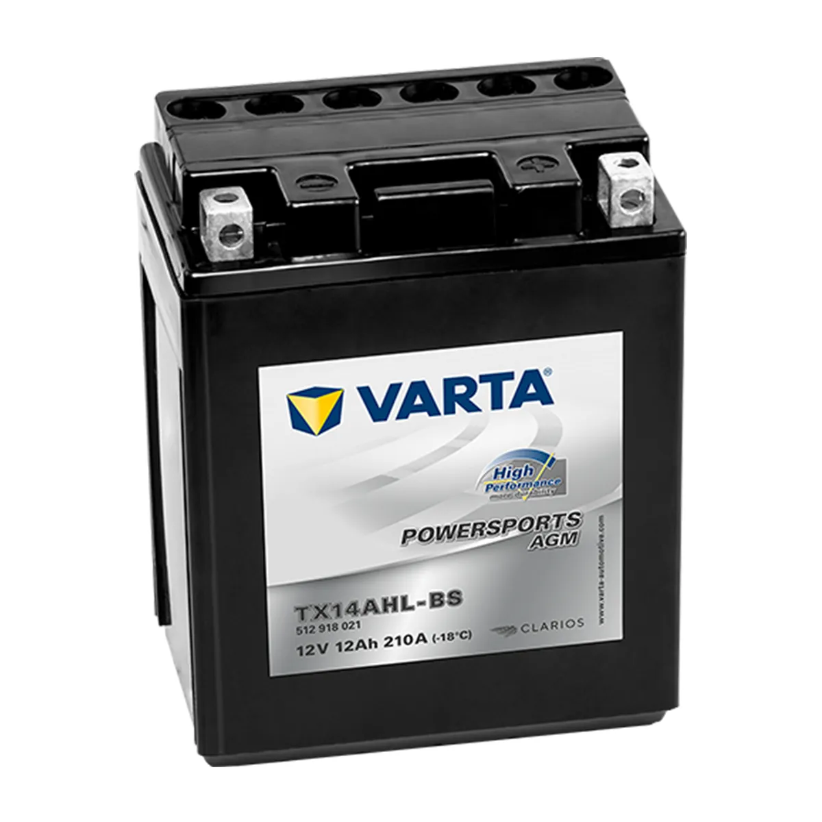 Rafgeymir Varta Powersports AGM 12V 12Ah