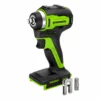 Greenworks 24V herslulykill 200 Nm – hersluvél með millistykkjum