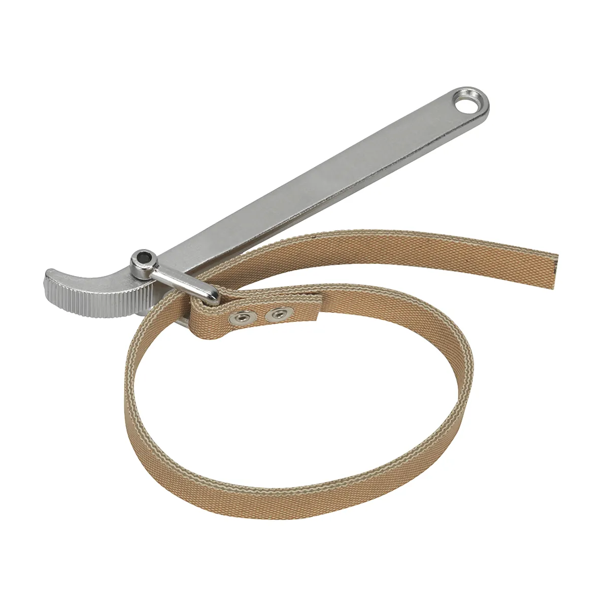 Síutöng frá Sealey með borða fyrir olíusíur Ø60–140 mm.