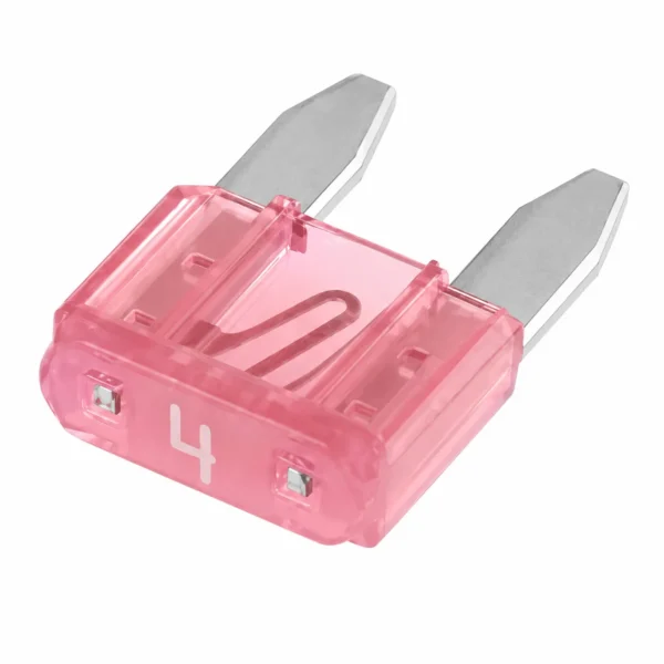 Flösser Öryggi spaða MINI 4A bleikt 11,5mm