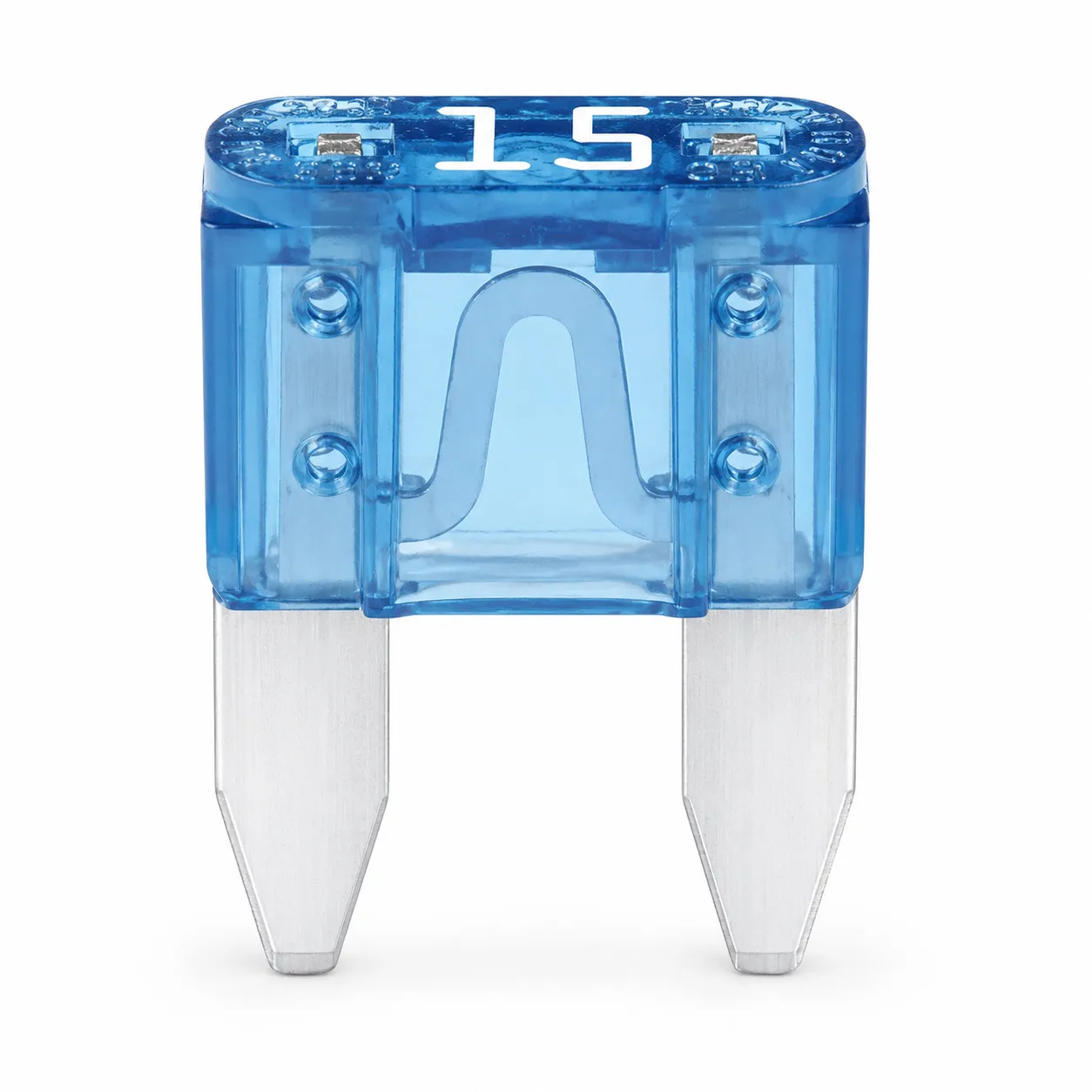 Flösser Öryggi spaða MINI 15A ljósblátt 11,5mm