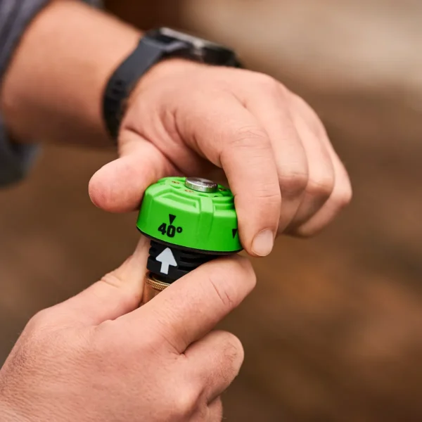 Greenworks 24V háþrýstidæla – stilling á fjölnota úðastút