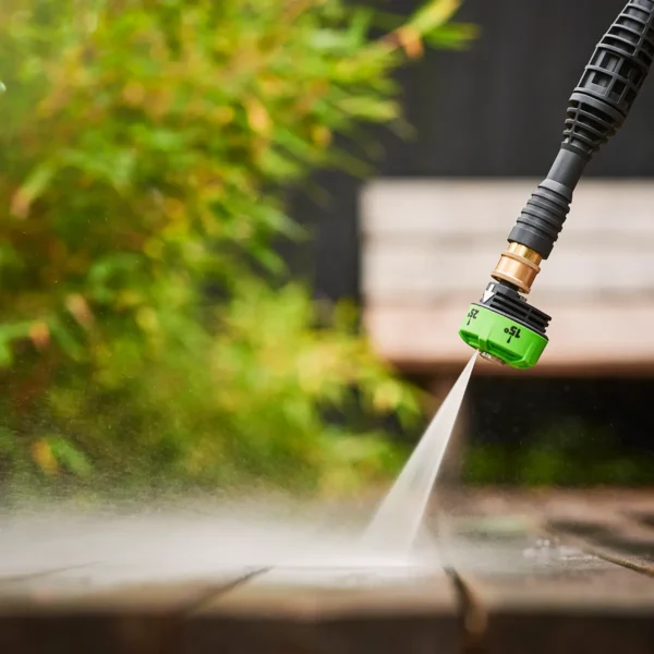 Greenworks 24V háþrýstidæla – úðastútur við þrif á yfirborði