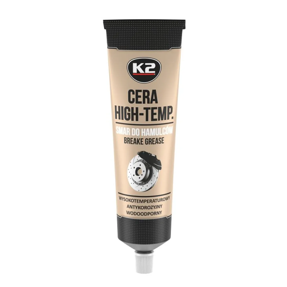 K2 Cera High-Temp Brake Grease í túpu.