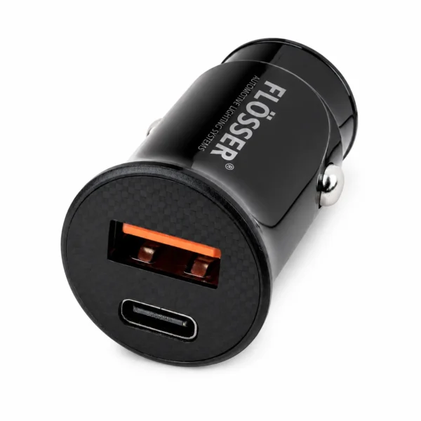 Hleðslutæki 12/24V 1 x USB-A / 1 x USB-C