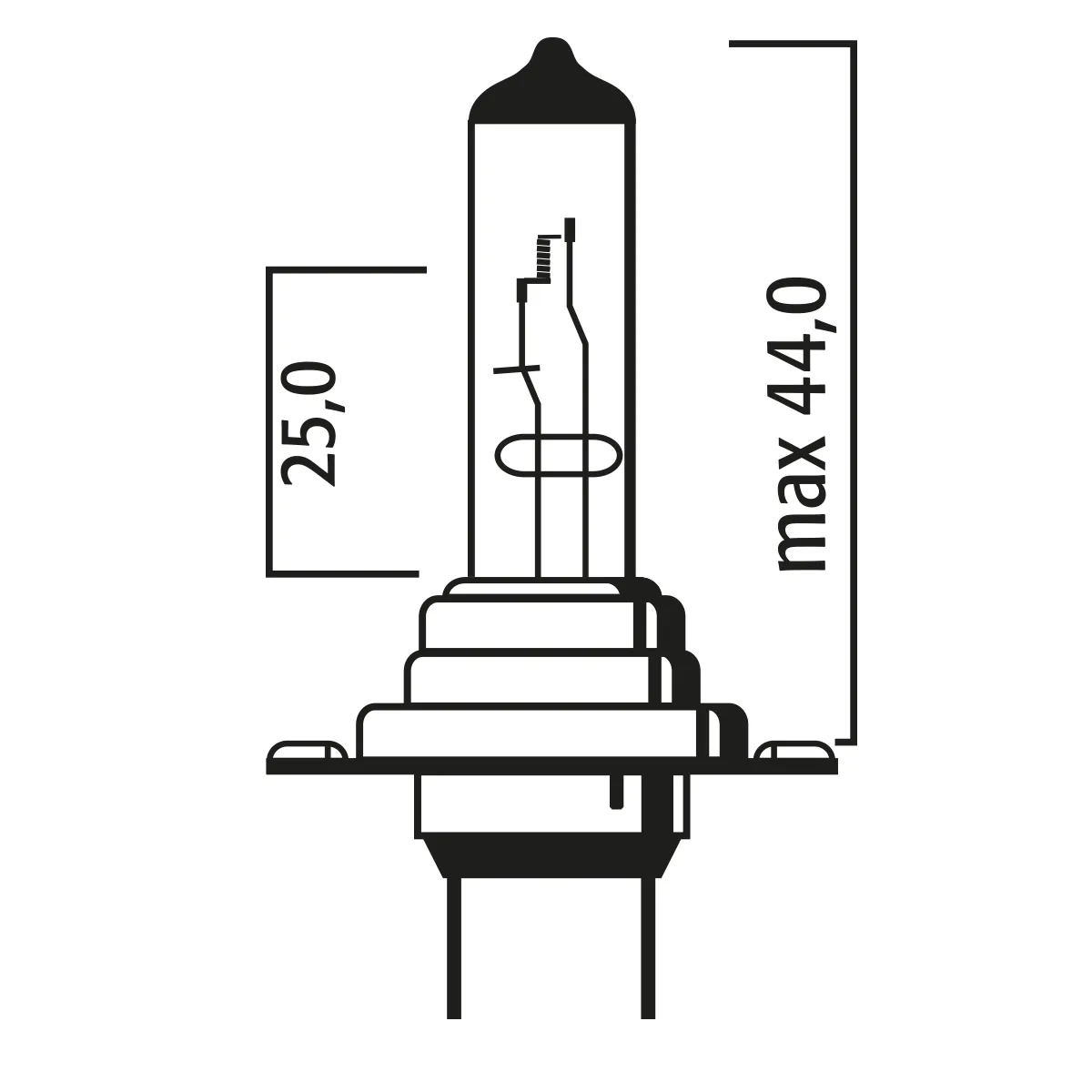 Flösser H18 12 V 65 W PY26d-1