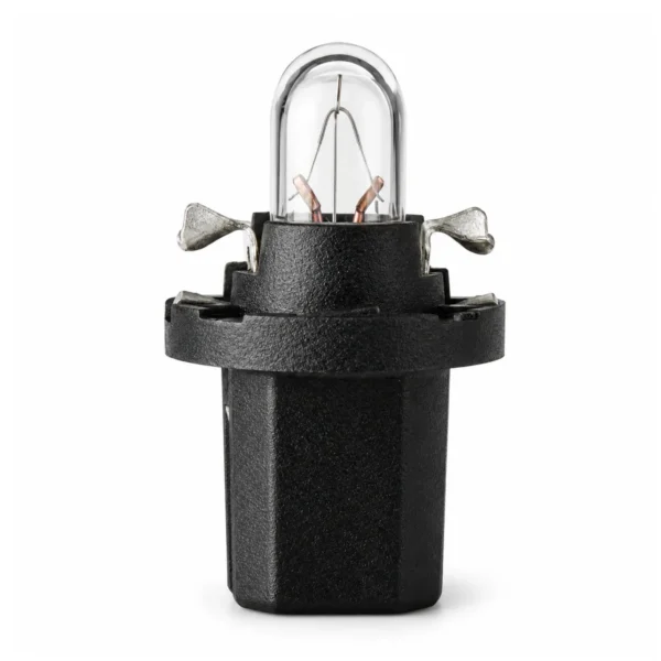 Pera 1,2W 12V B8,5d svört fatning