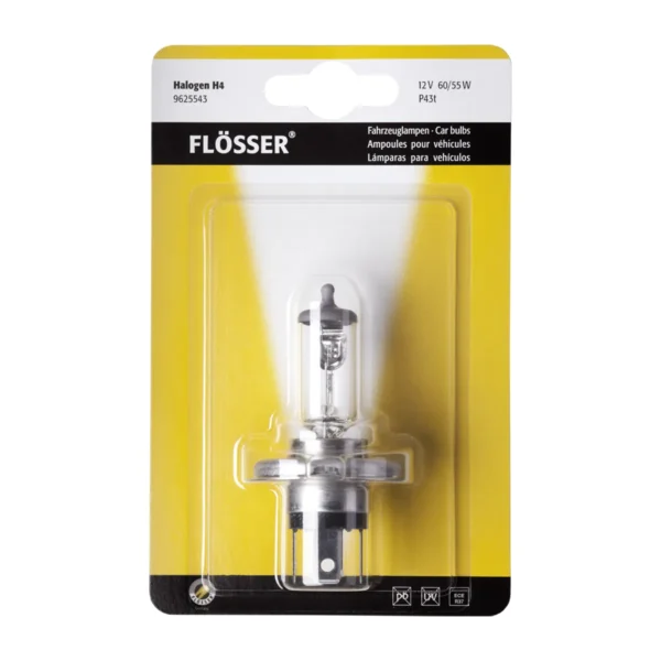 Flösser H4 12 V 60/55 W P43t