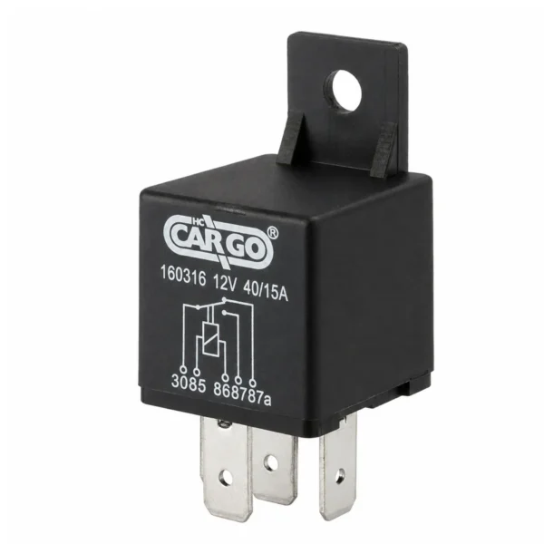 Relay 12V 15/40A 5 pinna