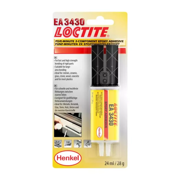 Alternative view of Tveggja þátta epoxý lím Loctite 3430