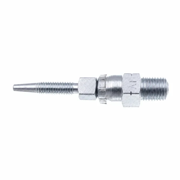 Slönguhólkur fyrir 6mm  M/ NPT 1/8" enda