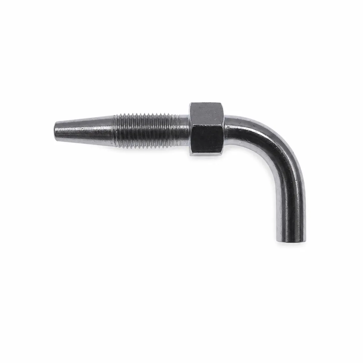 Slönguhólkur 90° 6mm fyrir 11,3