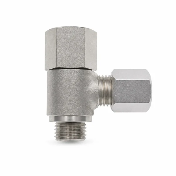 Té nippill banjó fyrir 6mm rör smurkopp