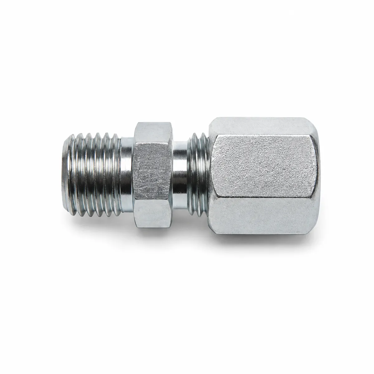 Nippill fyrir 6mm rör R1/8 beinn SS