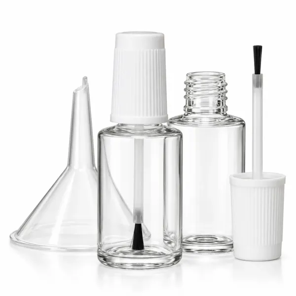 Flaska 20 ml. með pensli