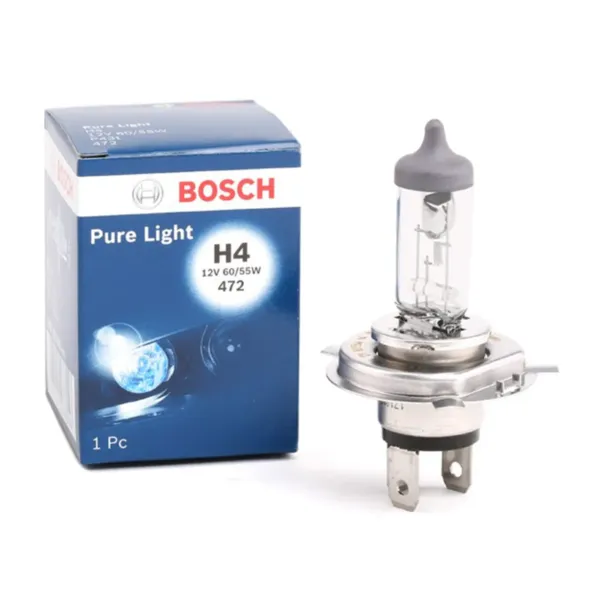 BOSCH Pera H4 60/55W 12V Pure light, viðbótarmynd 2