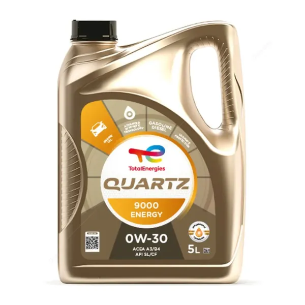 0W-30 Quartz Energy 9000 5L smurolía