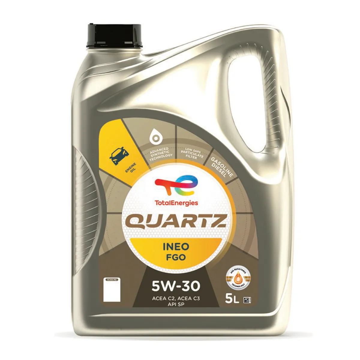 5W-30 Quartz Ineo FGO smurolía