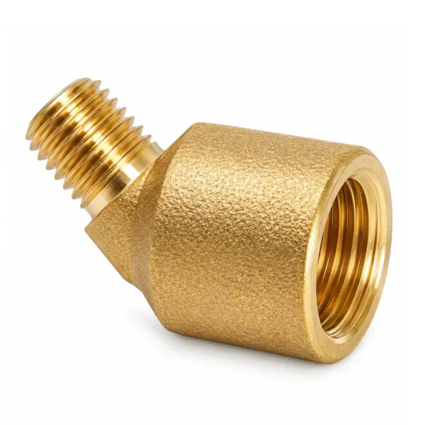Perma hné 45° M8x1 karl G1/4" kona brass