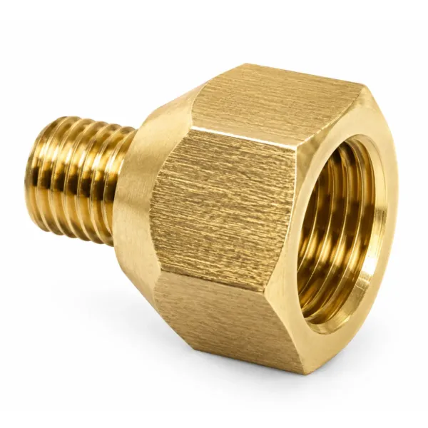 Perma minnkun M6 karl G1/4" kona brass