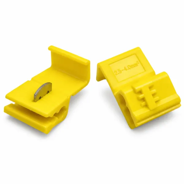 Þjófatengi gult 4,0 - 6,0mm² - 1 stk.