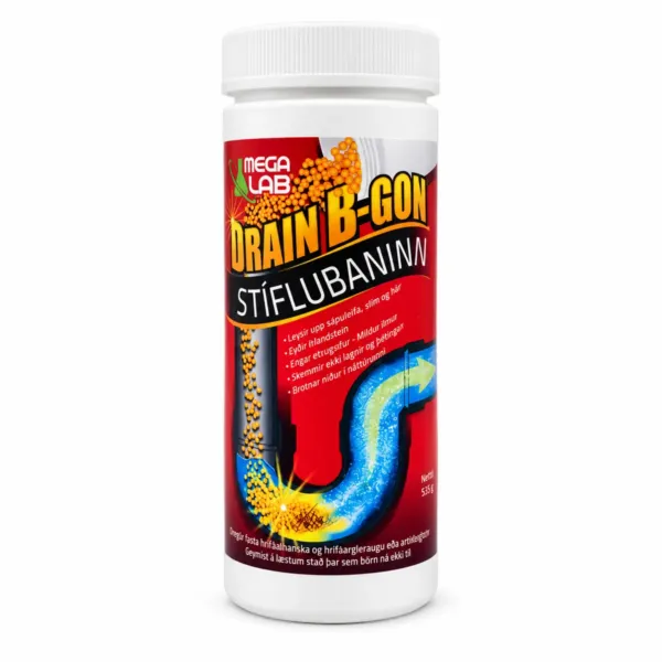 Stíflubaninn Drain B-Gon