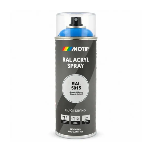 RAL-5015 lakk sprey blátt glans